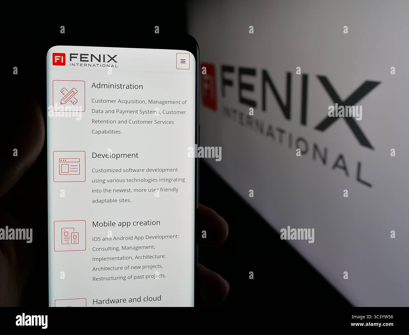 OnlyFans company logo on a website, seen on a computer screen through a  magnifying glass Stock Photo - Alamy