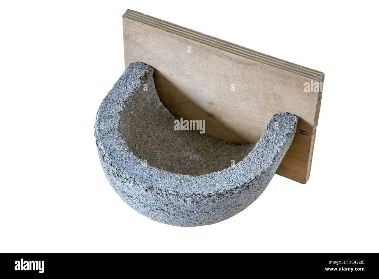 An artificial nest for swallows. Stock Photo