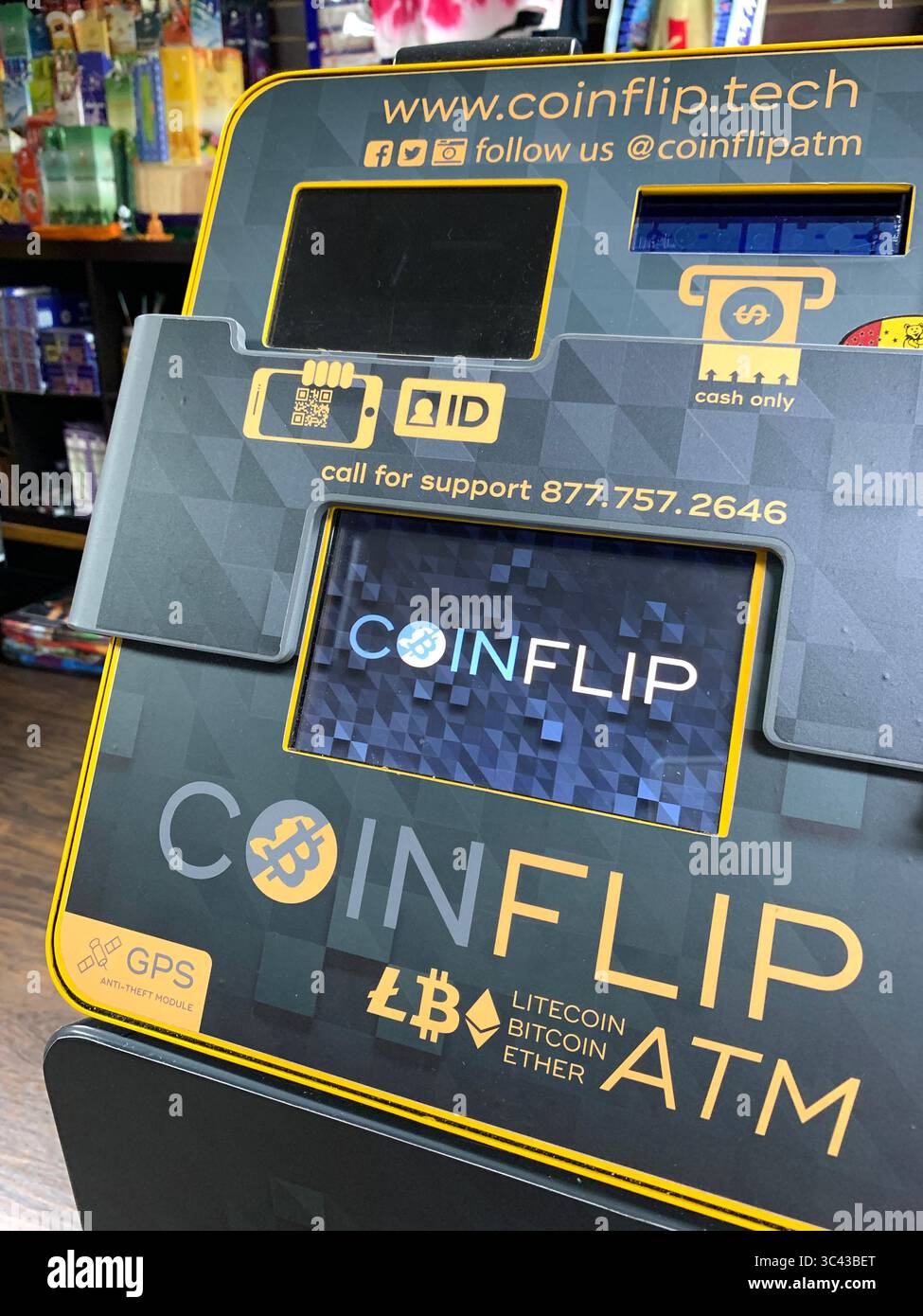 Cryptocurrency atm hi-res stock photography and images - Page 3 - Alamy