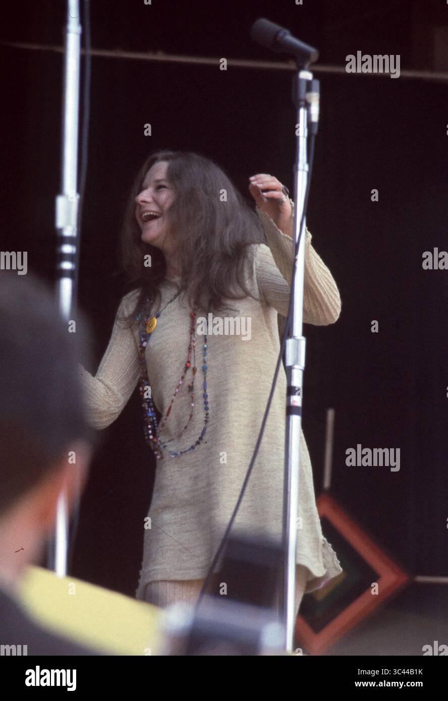 June 17, 1967, Monterey, California, USA: Janis Joplin Laughing and ...