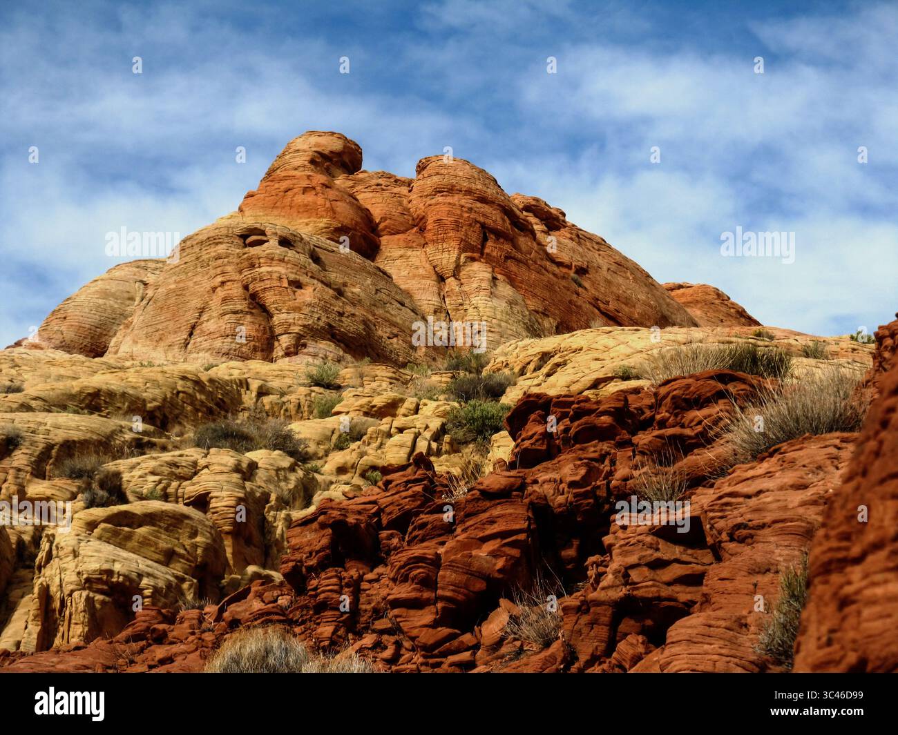 Nevada Standing Rocks Buff weathered rocks hi-res stock photography and images - Alamy