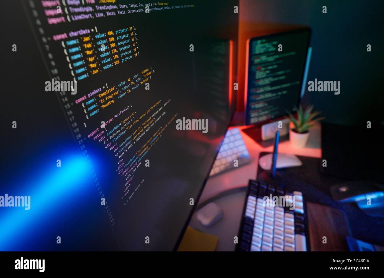 Programming code lines support hi-res stock photography and images - Alamy