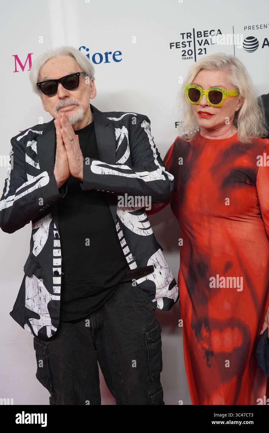 Harry Moskowitz June 15, 2021, New York, New York, USA: CHRIS STEIN, DEBBIE HARRY ...