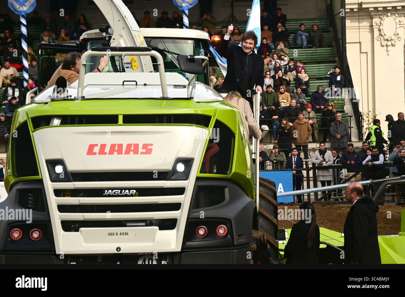 Argentine president Javier Milei inaugurated the 137th Rural exposition
