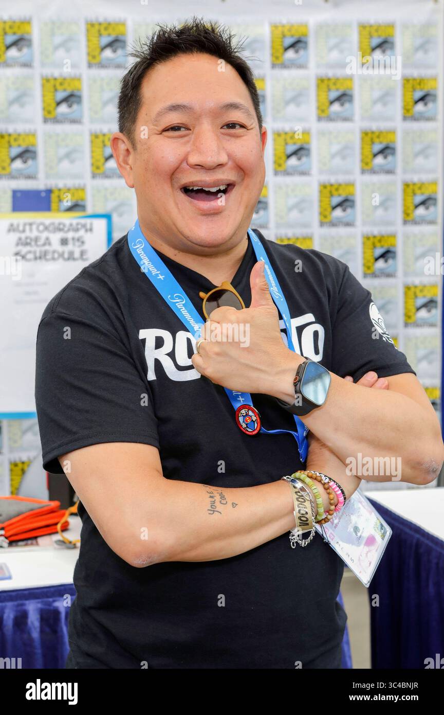 Ming Chen auf der San Diego Comic-Con International 2025 im Convention ...