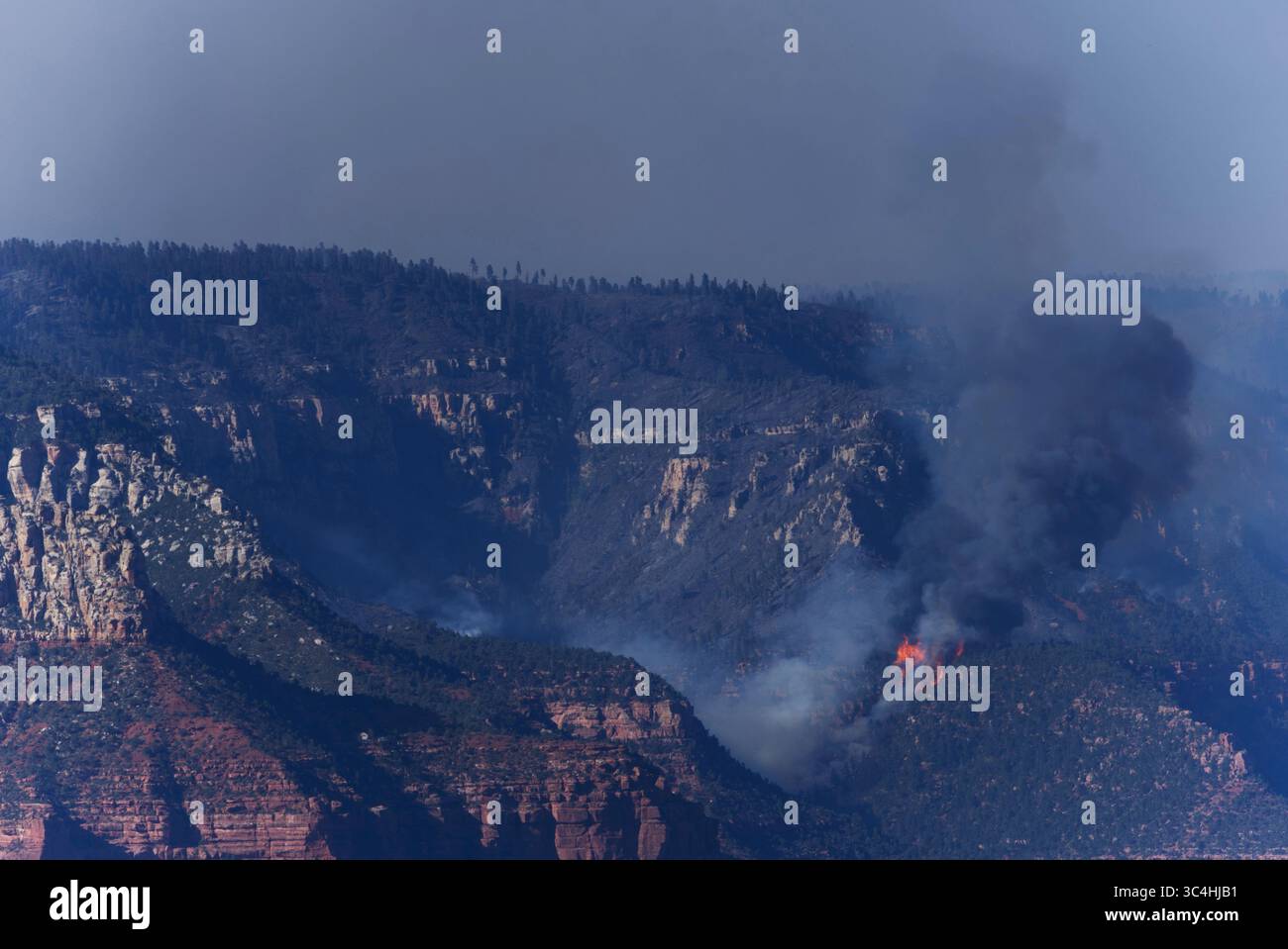 Smoke Rises From The Dragon Bravo Fire At The Grand Canyon As Seen From Smoke Rises From The Dragon Bravo Fire At The Grand Canyon As Seen From Mather Point Near Grand Canyon Village Ariz Monday July 28 2025 Ap Photojon Gambrell 3C4HJB1