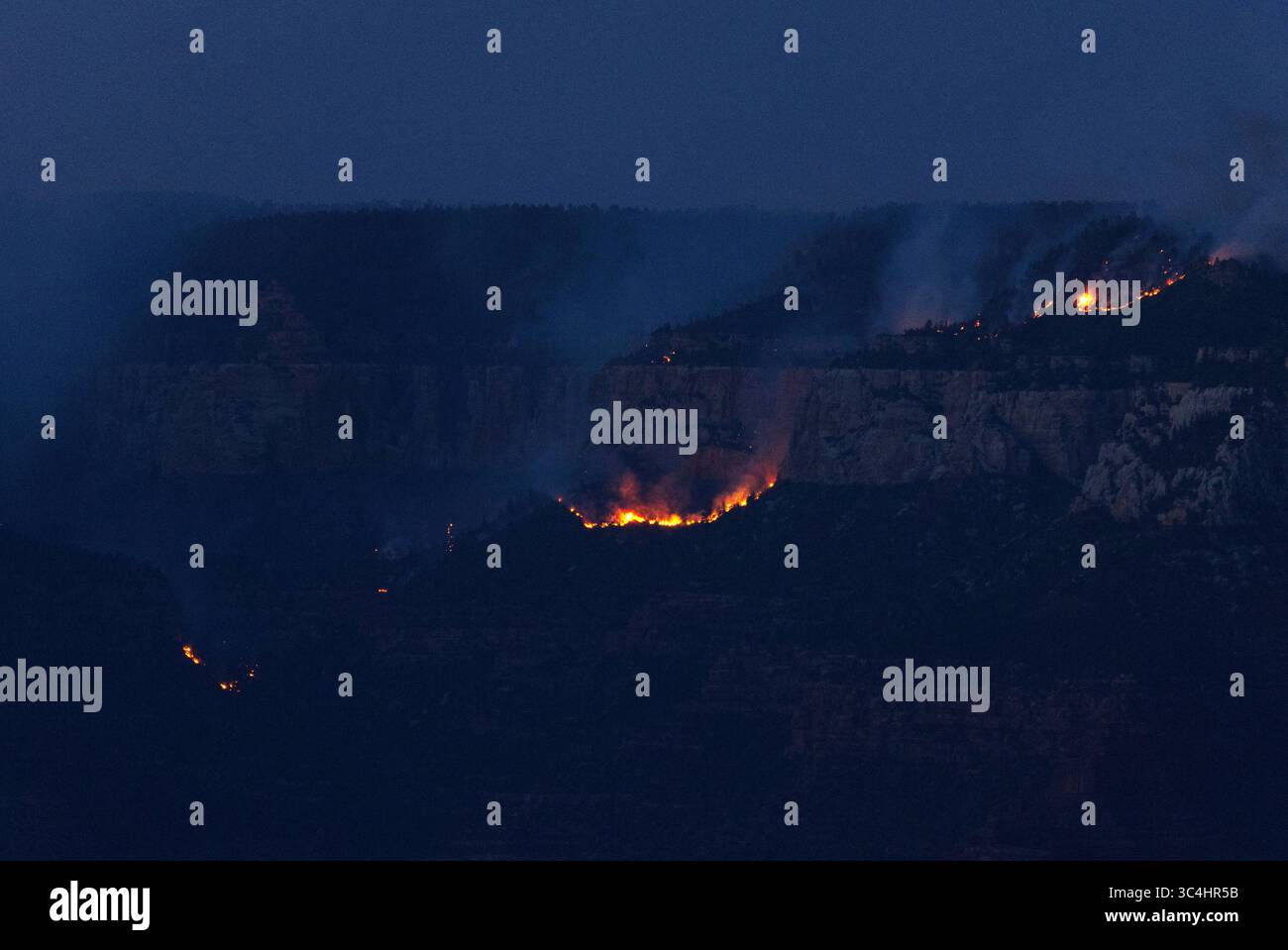 Smoke And Fires Rises At Sunset From The Dragon Bravo Fire At The Grand Smoke And Fires Rises At Sunset From The Dragon Bravo Fire At The Grand Canyon As Seen From Mather Point Near Grand Canyon Village Ariz Monday July 28 2025 Ap Photojon Gambrell 3C4HR5B