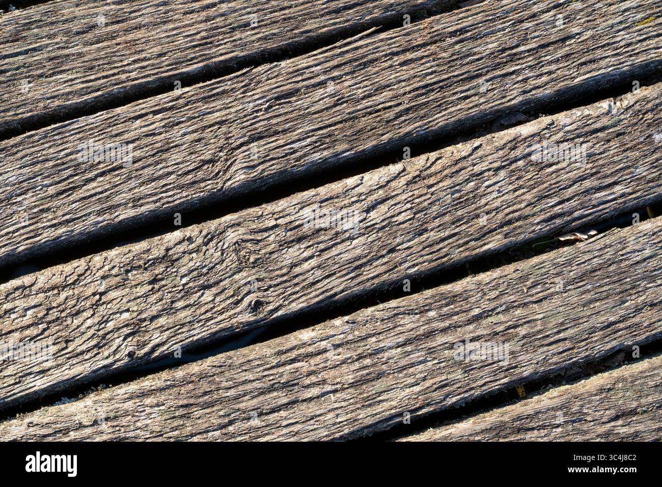 Weathered plank, Background image Stock Photo