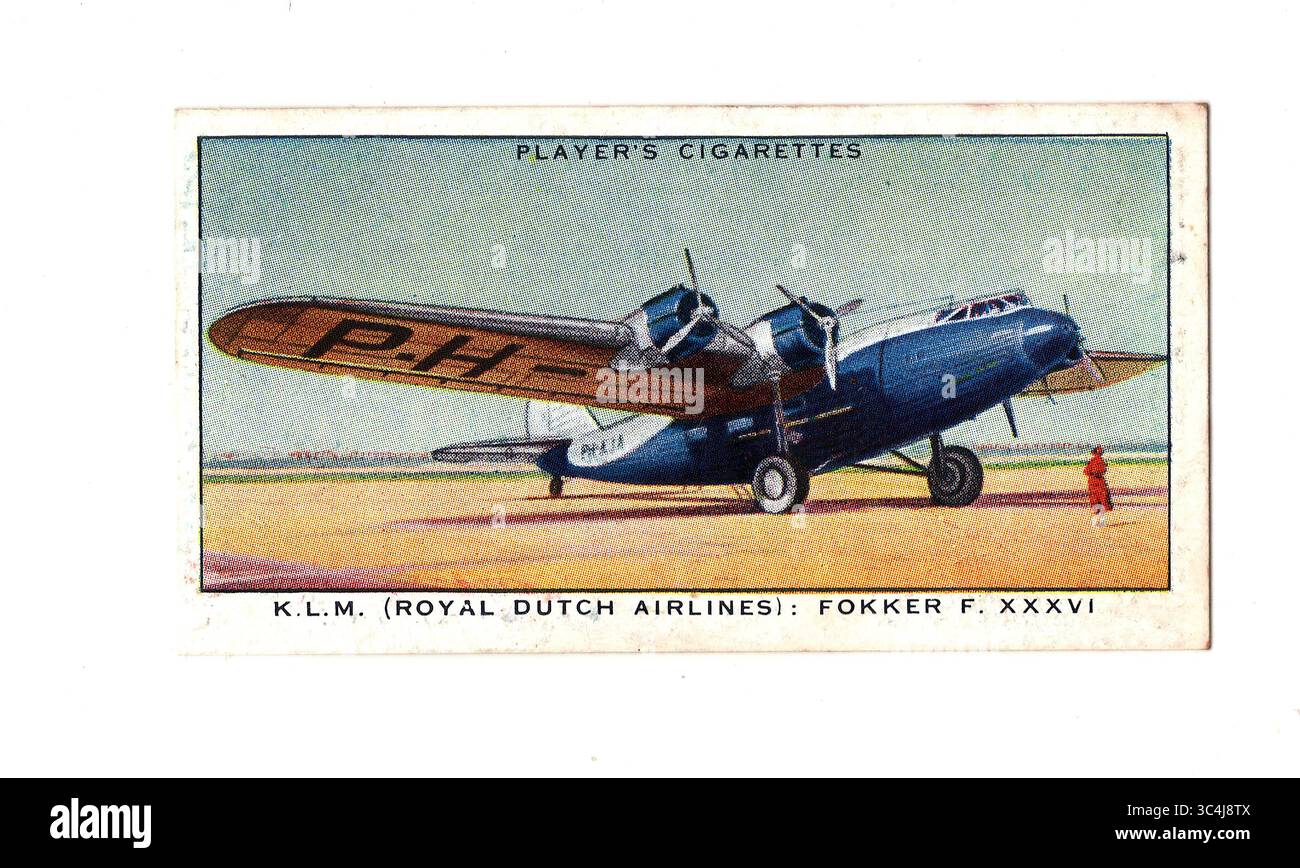 klm cigarettes Klm retro livery hi-res stock photography and images