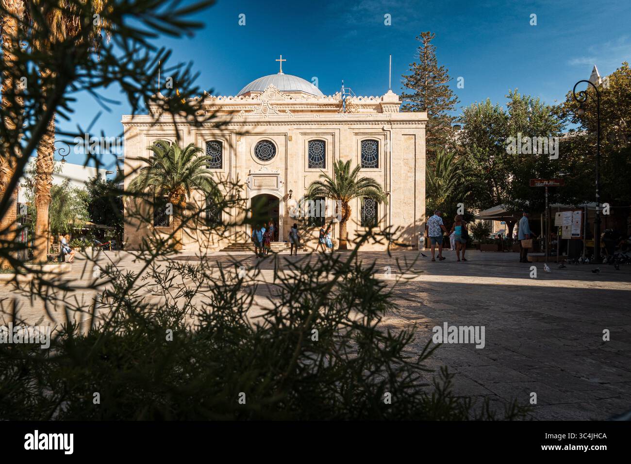 The Cathedral Of Saint Titus Heraklion Crete Greece The Orthodox the-cathedral-of-saint-titus-heraklion-crete-greece-the-orthodox