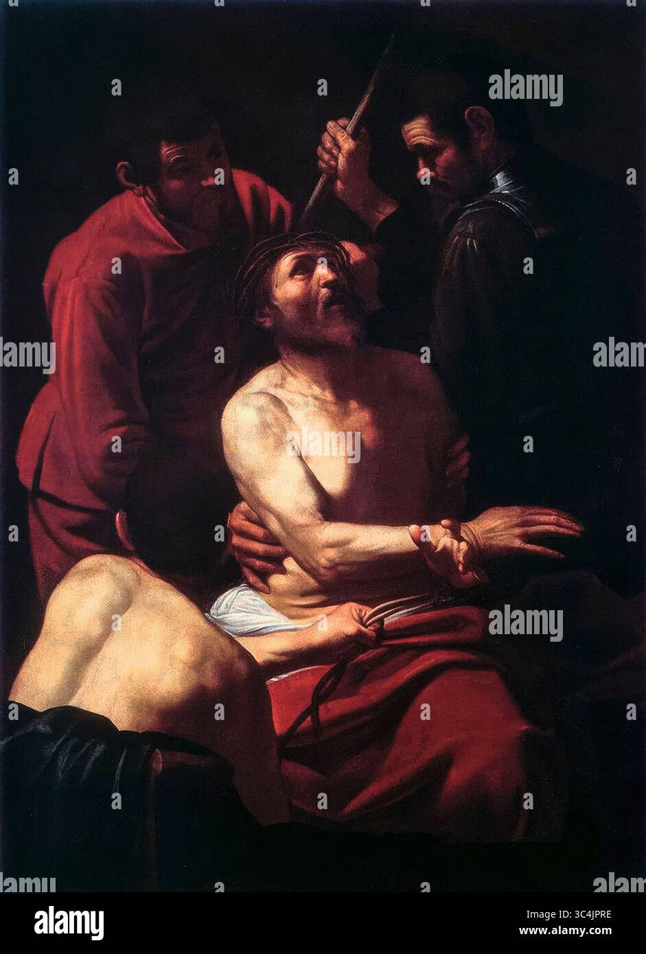 Michelangelo Merisi da Caravaggio, The Crowning with Thorns, painting