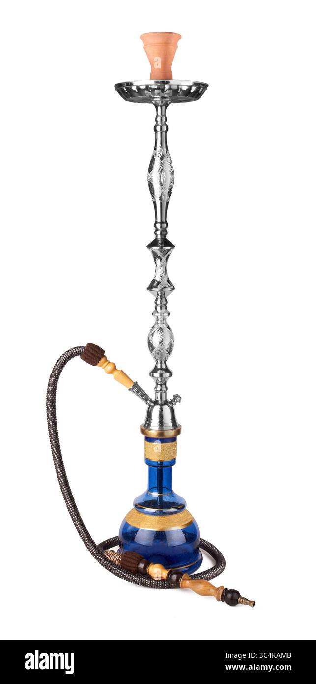 Hookah isolated on white background Stock Photo