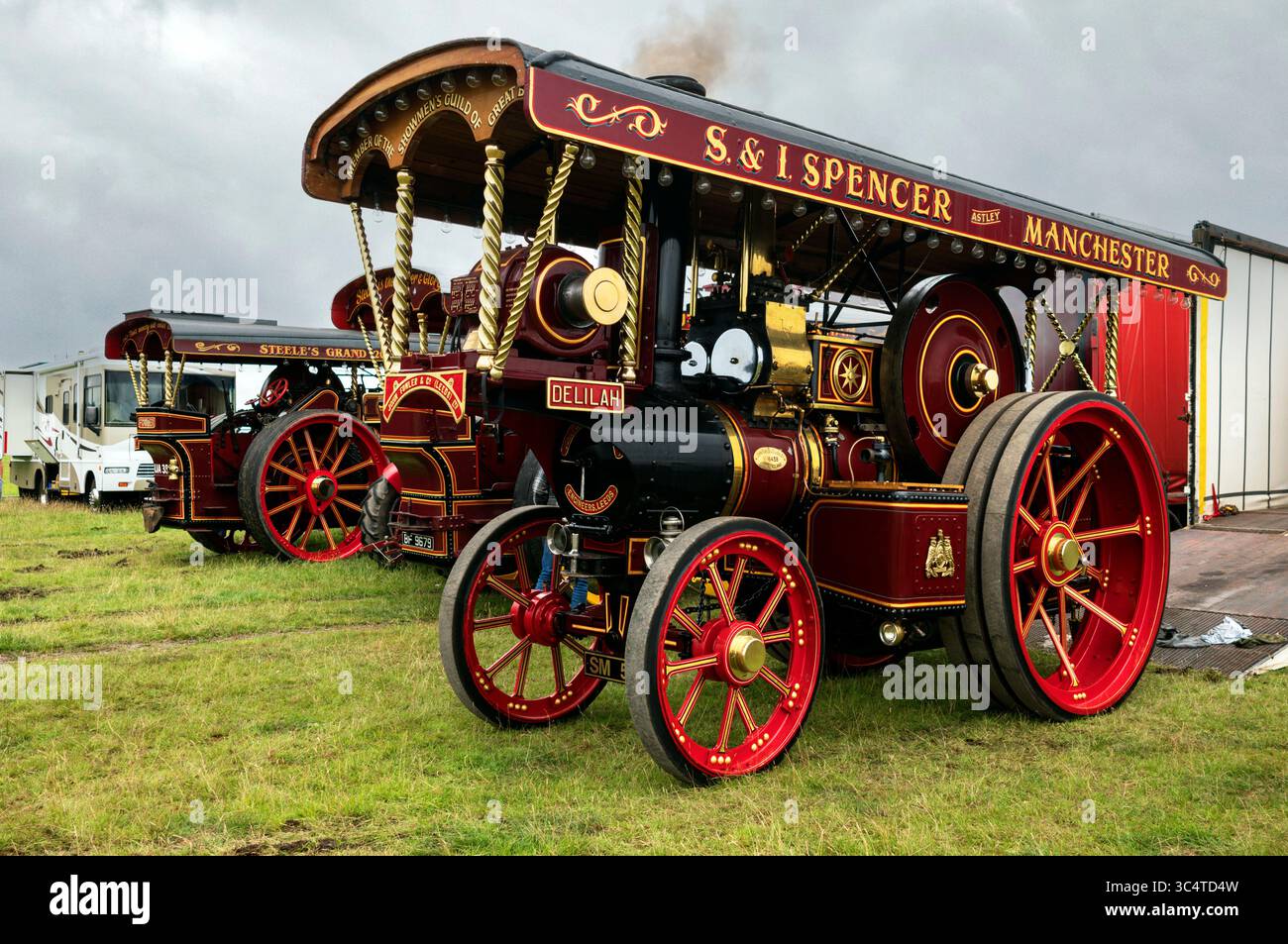 1925 Fowler Showman's engine 'Delilah'. Cumbria Steam Gathering 2025 ...