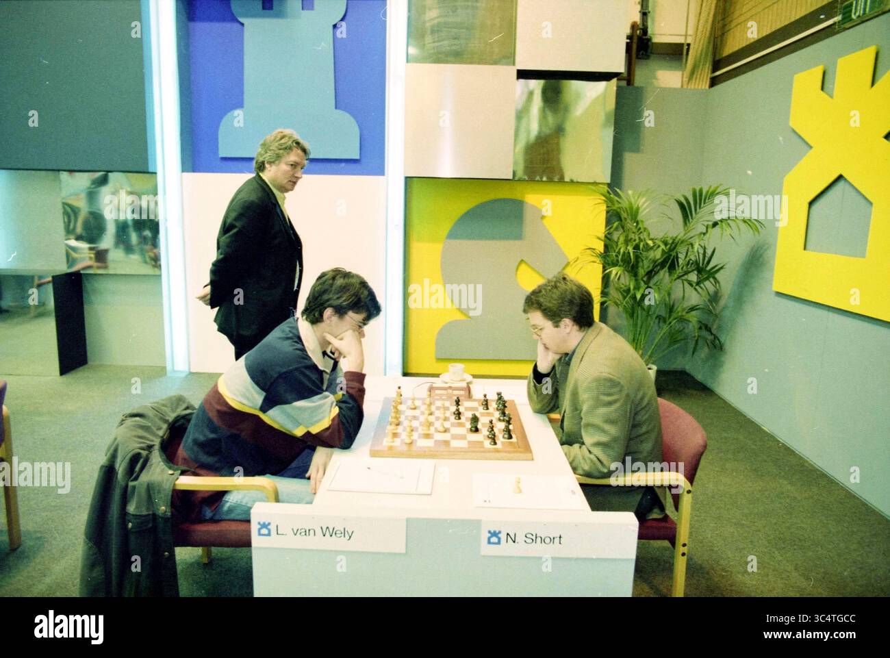 Colorful chess themed decorations enhance hi-res stock photography and ...