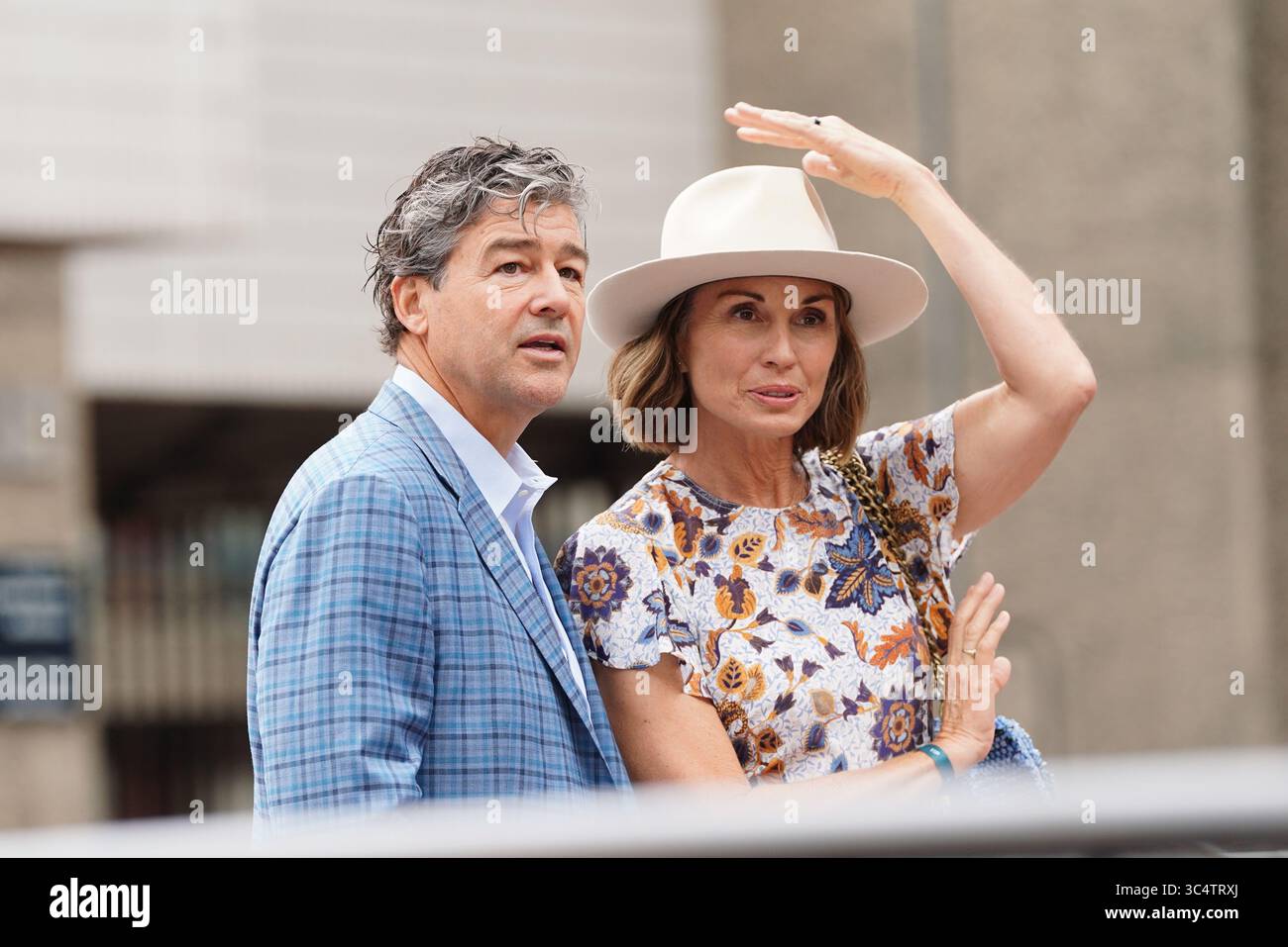 Kyle Chandler and Kathryn Chandler, the parents of actress Sydney