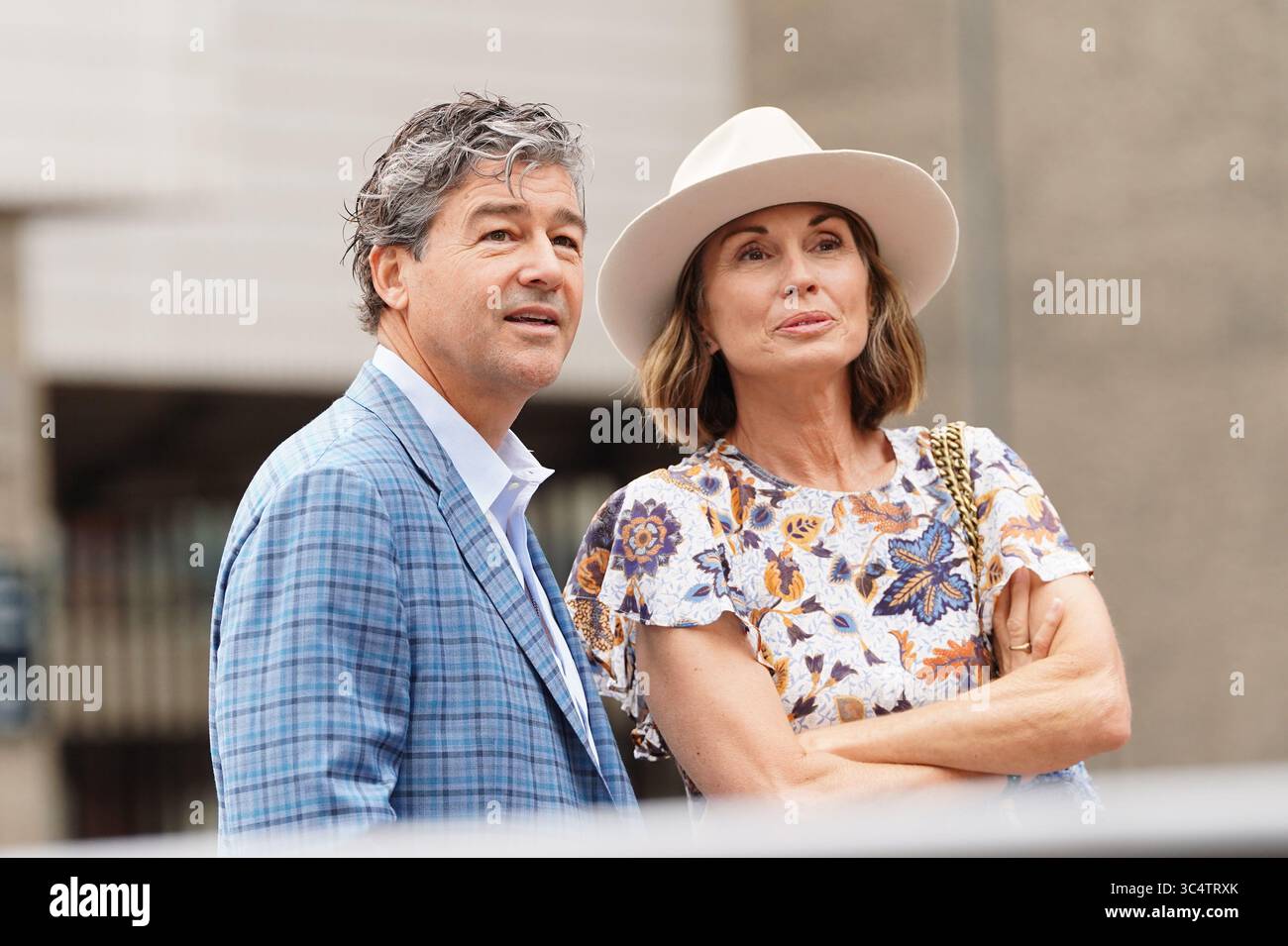Kyle Chandler and Kathryn Chandler, the parents of actress Sydney