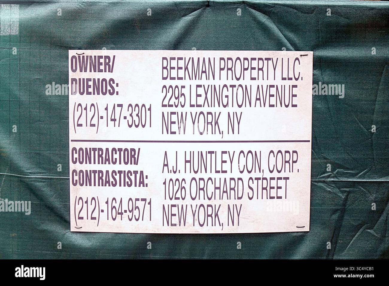 New york city scaffolding hi-res stock photography and images - Alamy