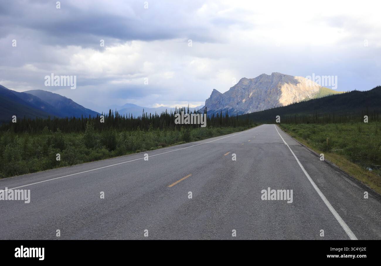 On Dalton Highway Stock Photo