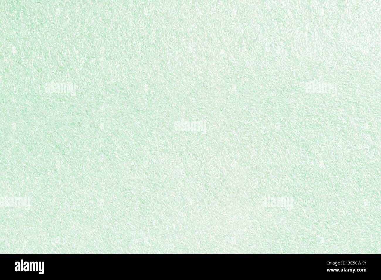 Abstract light green textured surface backdrop. Stock Photo