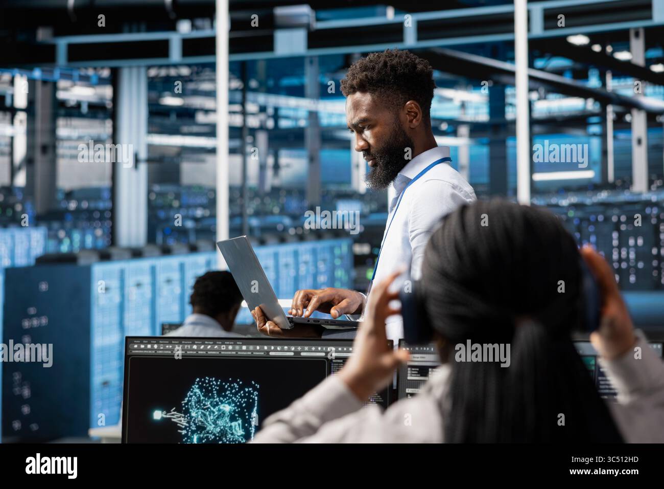Data center programmer using artificial intelligence visualization ...