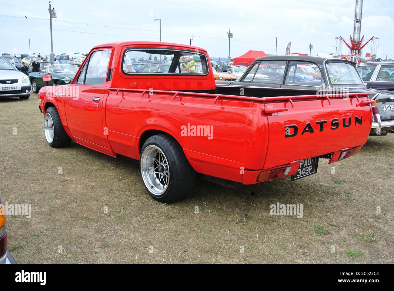 Datsun 1300 pickup truck hi-res stock photography and images - Alamy