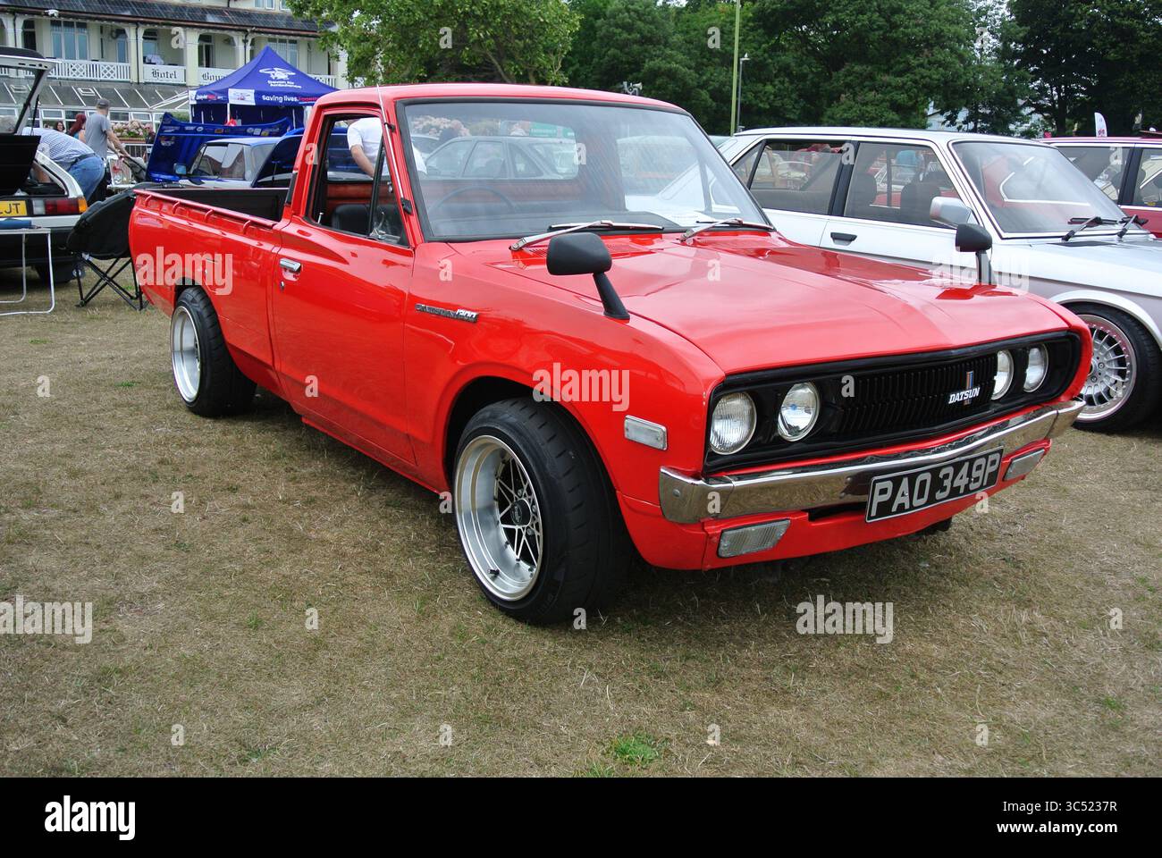 Datsun 1300 pickup truck hi-res stock photography and images