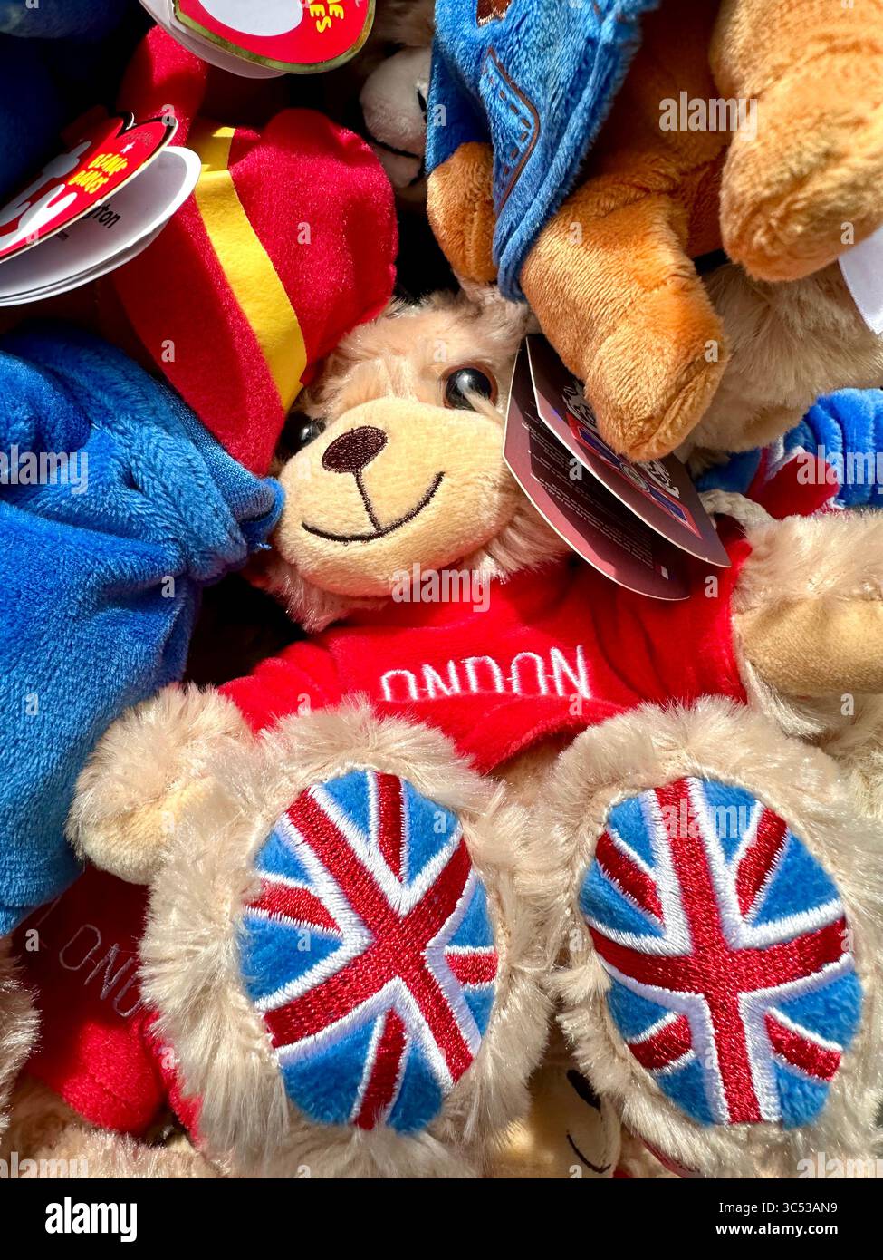 Souvenir stand in London, England - Smartphone Captured Stock Image