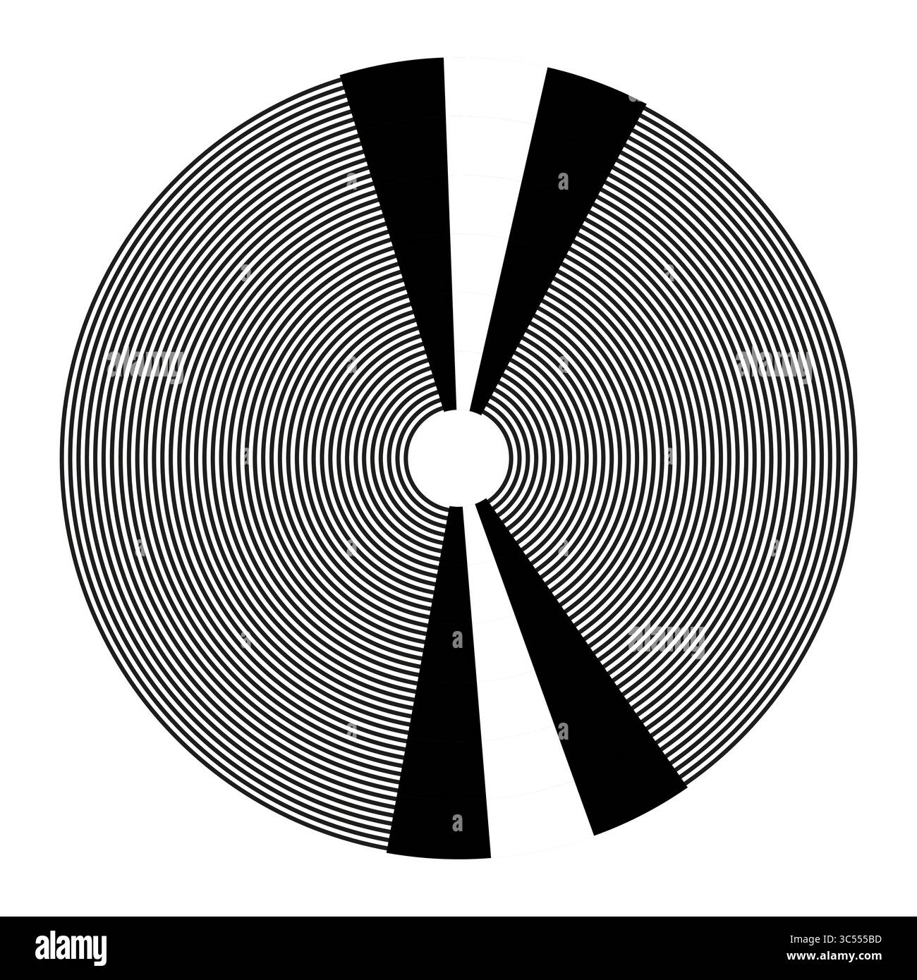 Pattern Disc Stock Radial line pattern. Geometric disc element. Abstract Vector design ...