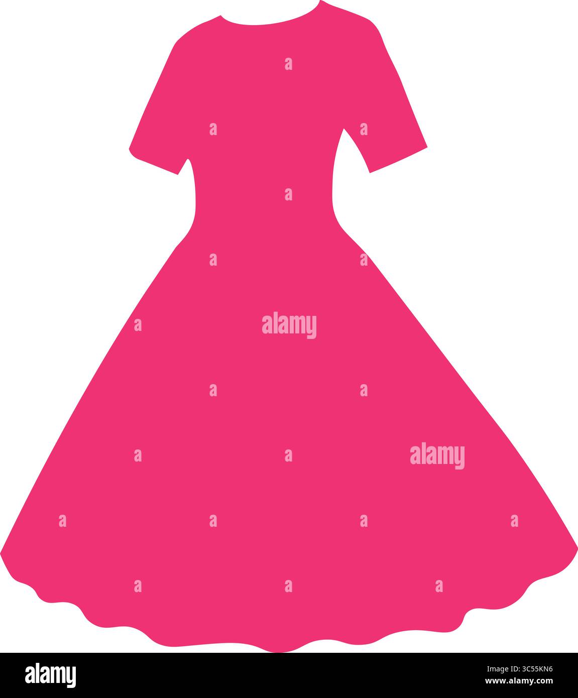 Dress Icon Stock Vector