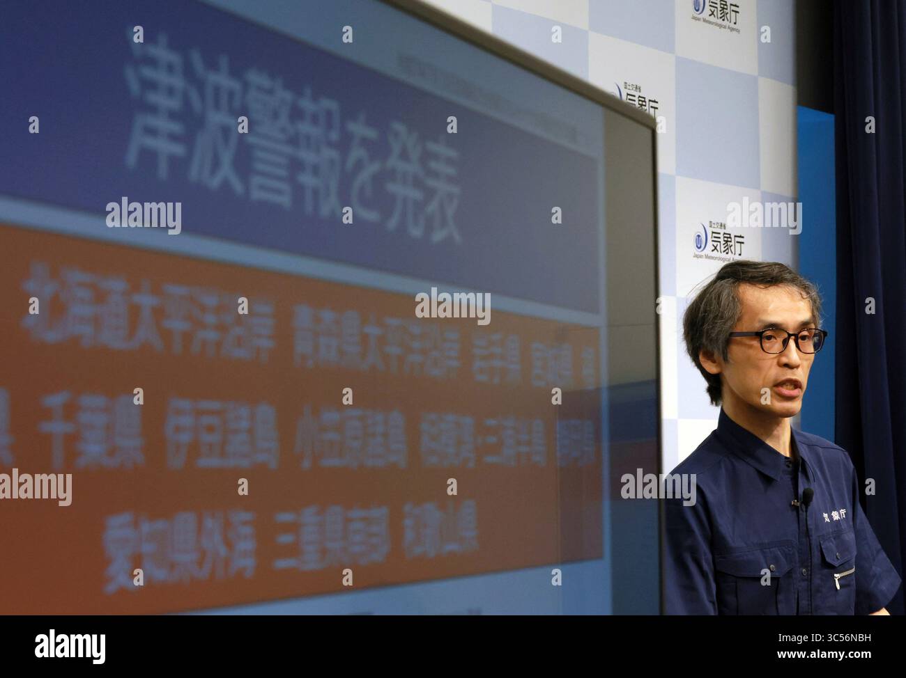 What was the size of the japan tsunami 2025
