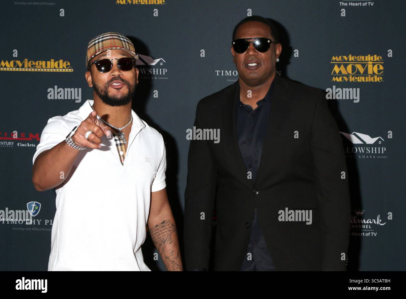 Romeo miller and master p aka percy robert miller hi-res stock