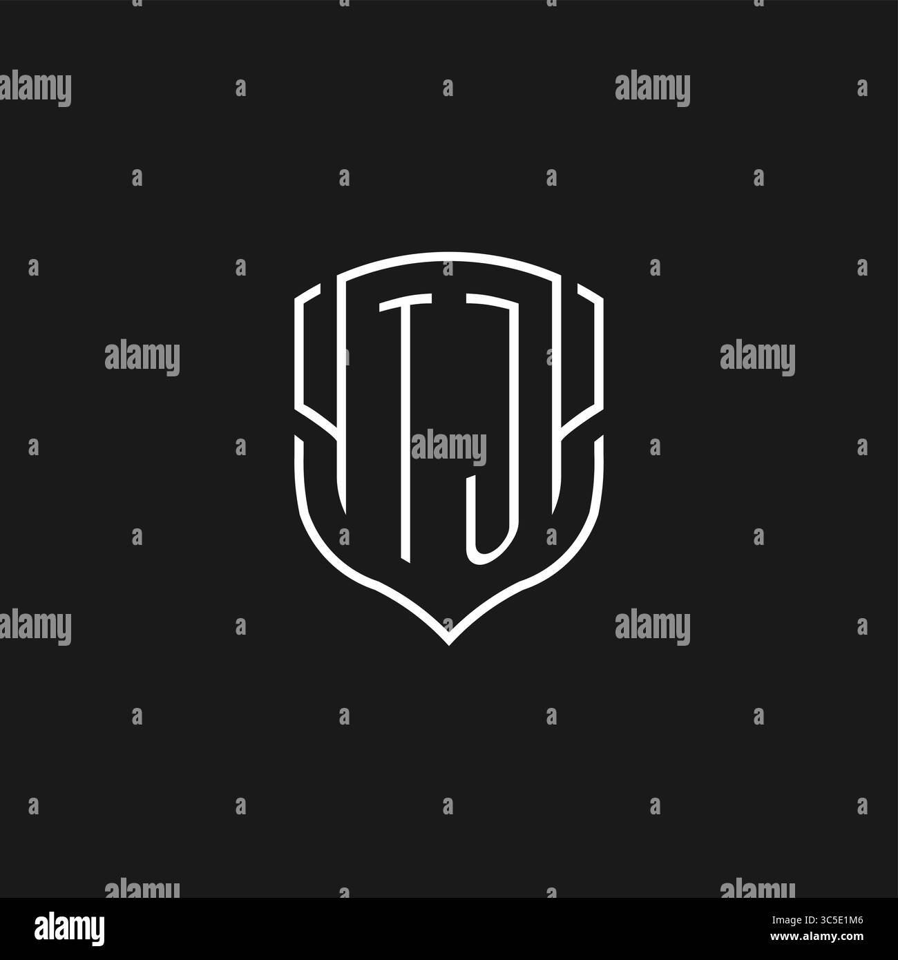 Tj logo Black and White Stock Photos & Images - Alamy