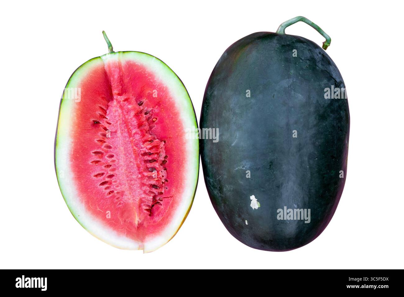 watermelon isolated on white background Stock Photo