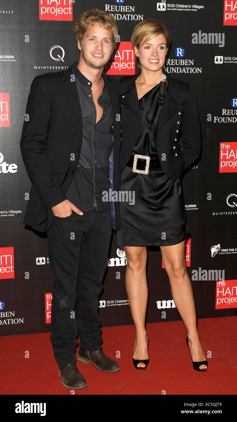 Sam Branson and Isabella Calthorpe at The Reuben Foundation Haiti ...