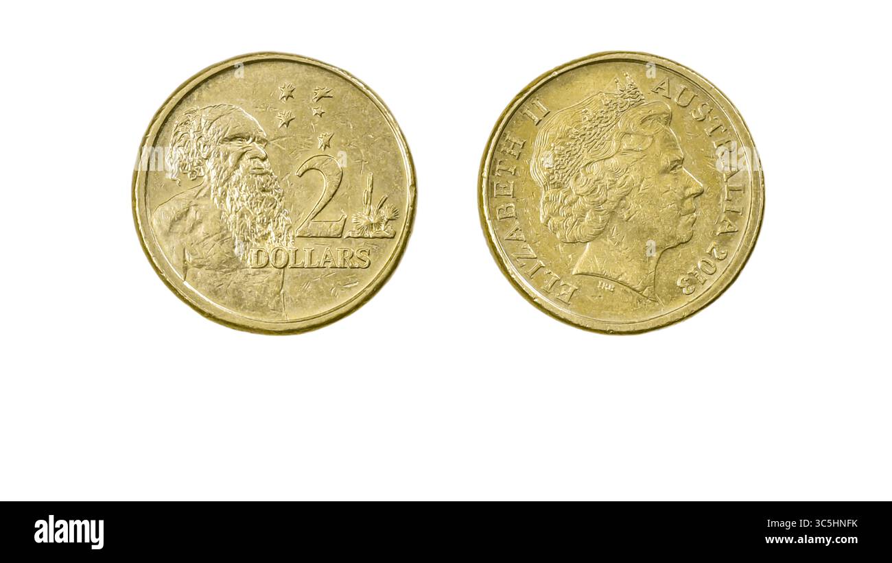 Australian Coin 2 Dollar Quick Pick Magic Double-Sided Australian Dollar  Coin - Same Side Coin Trick Amarican Coins