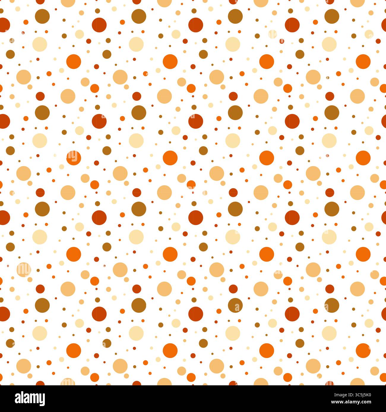 Colorful dotted seamless pattern Stock Vector