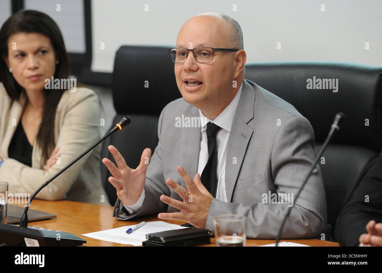 March 13, 2020: 16/05/2019. San JosÃƒÂ©, Asamblea Legislativa. Audiencia de  Michael Soto, Ministro de Seguridad, en la comisiÃƒÂ³n de Heredia de la  Asamblea Legislativa. Estuvieron presentes Reinaldo GonzÃƒÂlez, subdirector  general, Fiorella Salazar,