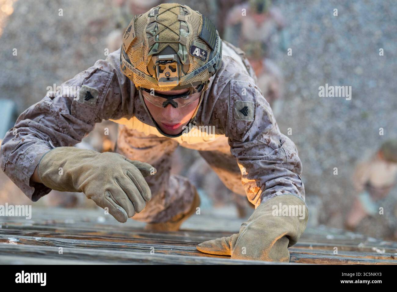July 17, 2025 - Rota, Spain - Cpl. Javen Romey, a Marine assigned to ...