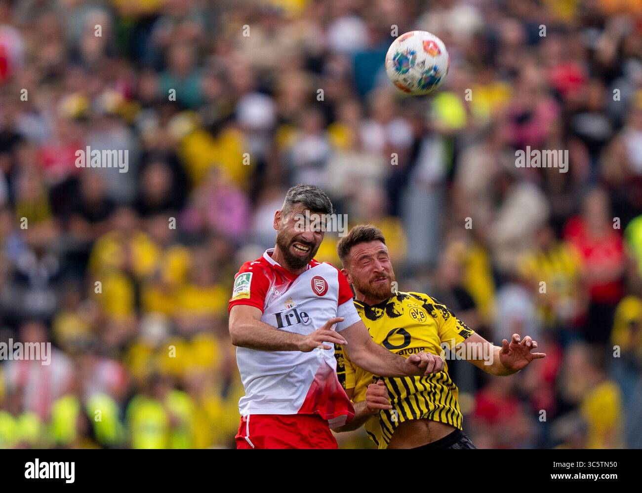 wo wird teilnehmer: sportfreunde siegen gegen borussia dortmund übertragen