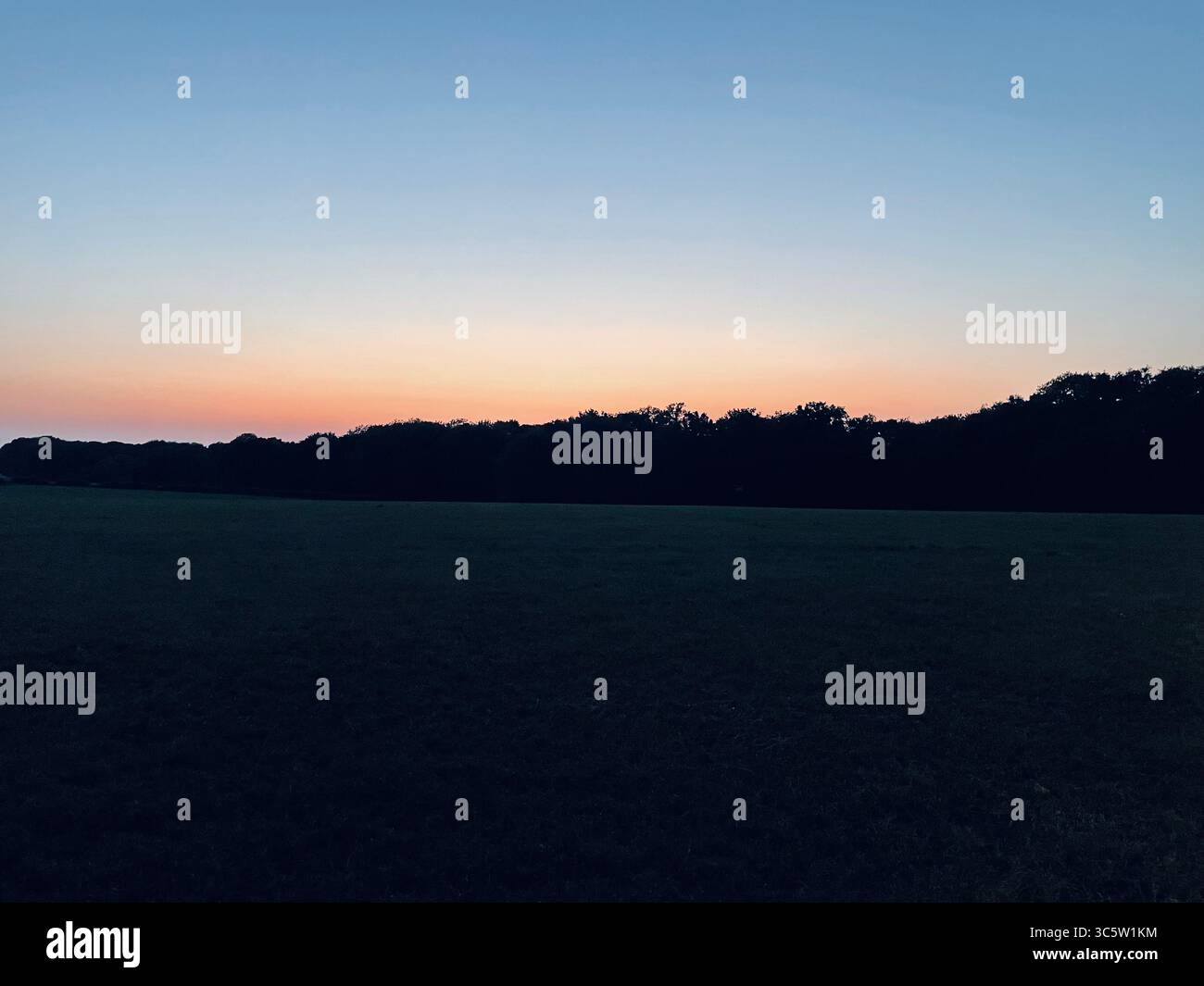 The sunsets with the nature from different situations - Smartphone Captured Stock Image