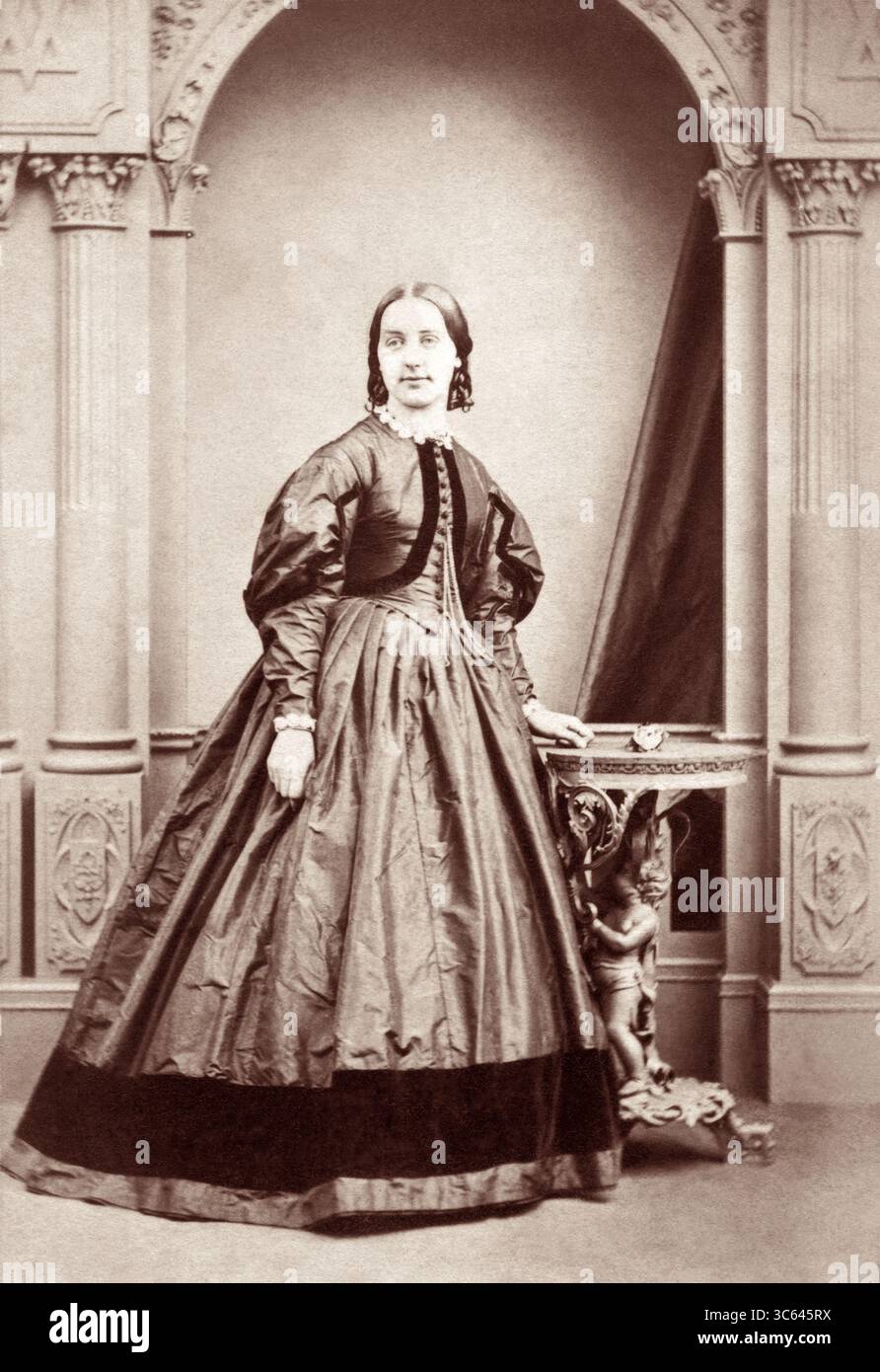 Frances Ridley Havergal (1836-1879), English Christian hymn writer and poet. Stock Photo
