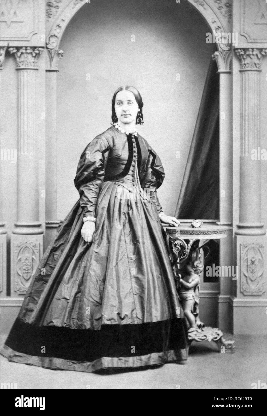 Frances Ridley Havergal (1836-1879), English Christian hymn writer and poet. Stock Photo