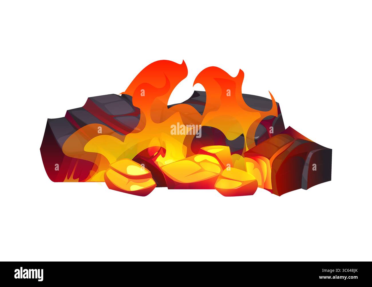 Charred block Stock Vector Images - Alamy