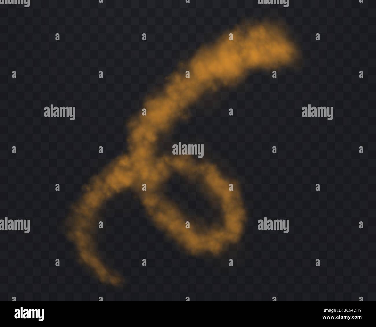 Orange contrail Stock Vector Images - Alamy