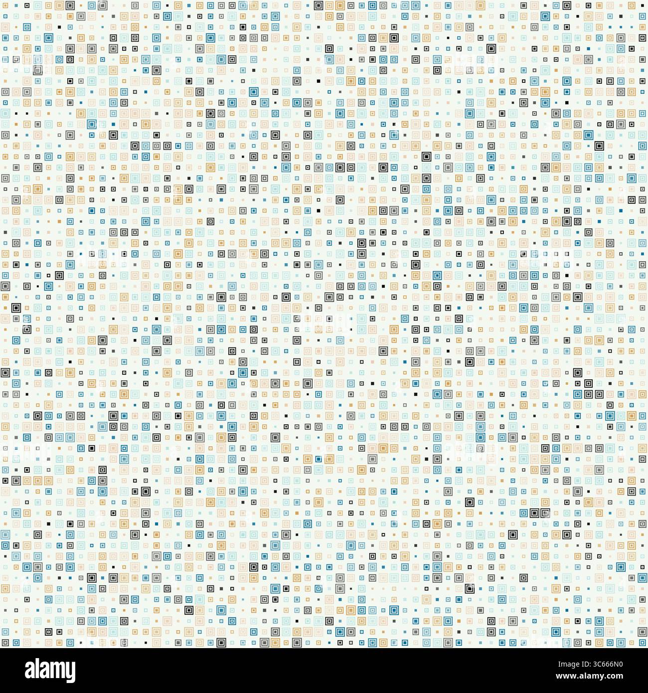 Geometric background. Stacked square frames in multiple colors. Soft ...