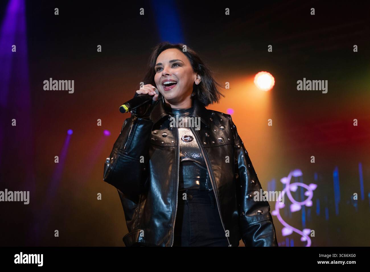 Singer Chenoa performs in Santander, Spain, as part of the city's ...