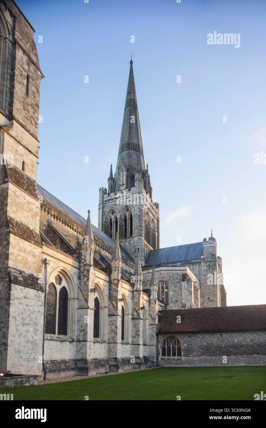 England, Sussex, West Sussex, Chichester, Chichester Cathedral Stock Photo