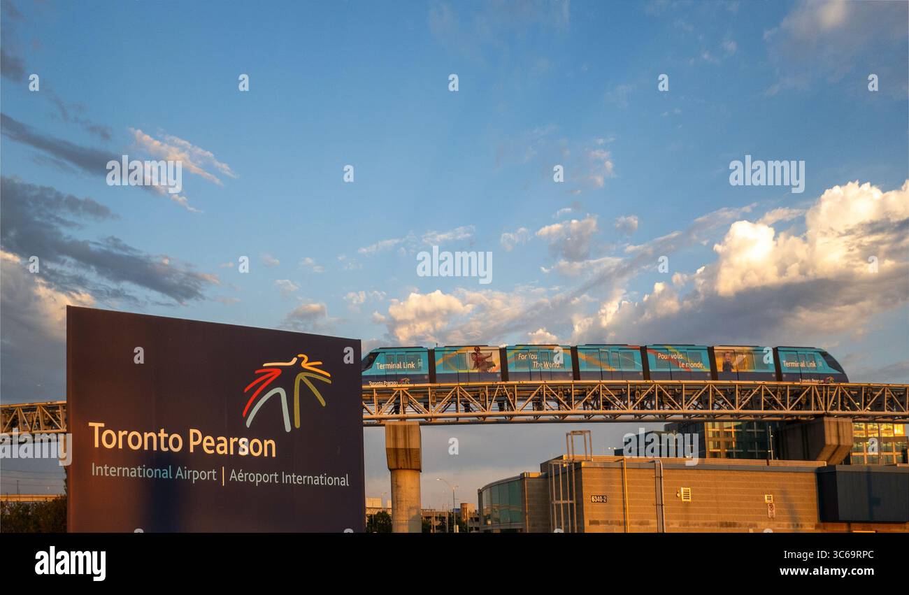 Toronto Pearson International Airport in Mississauga Ontario Canada Stock Photo