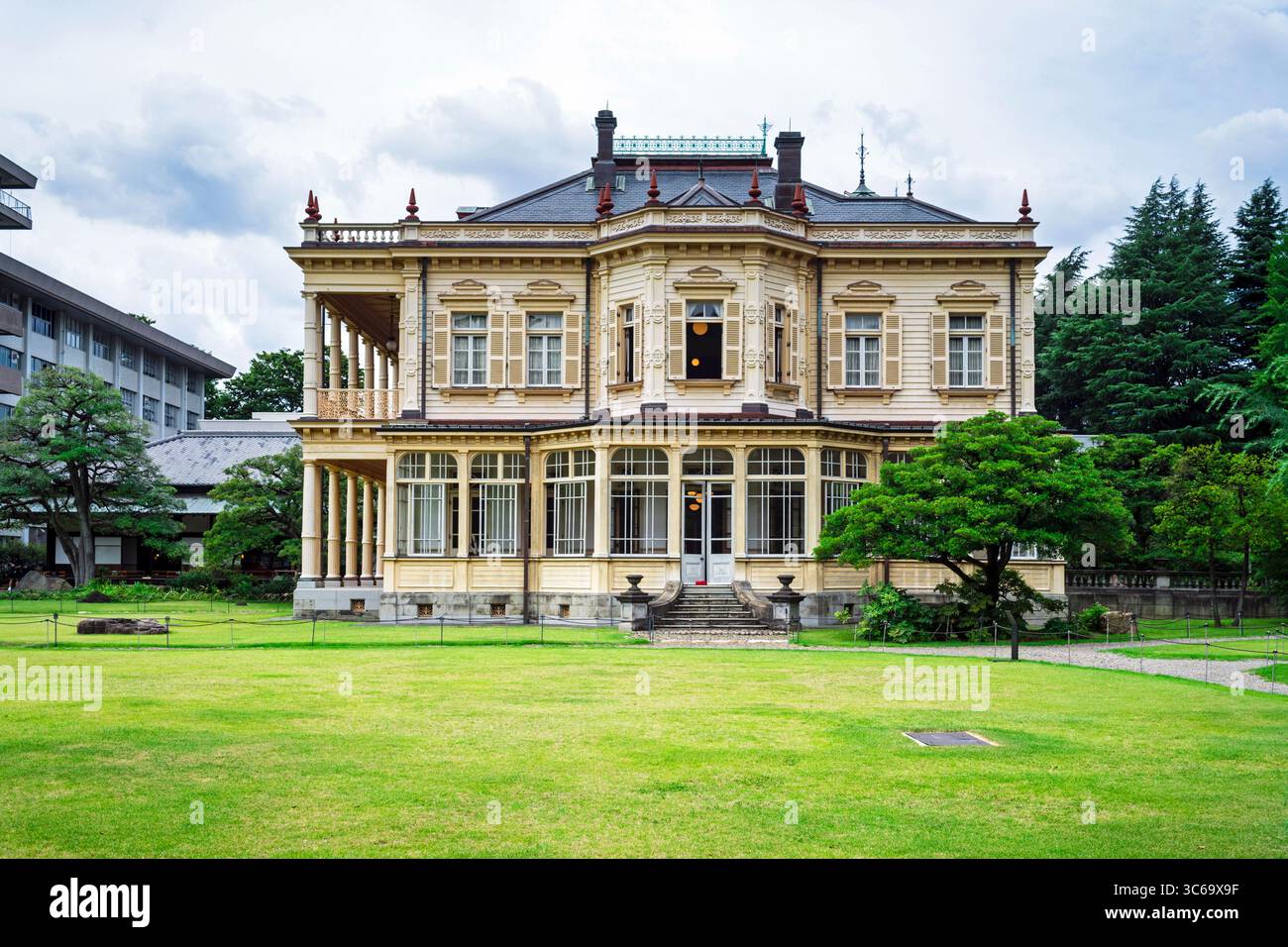 The Western-style house of Iwasaki family the founder of