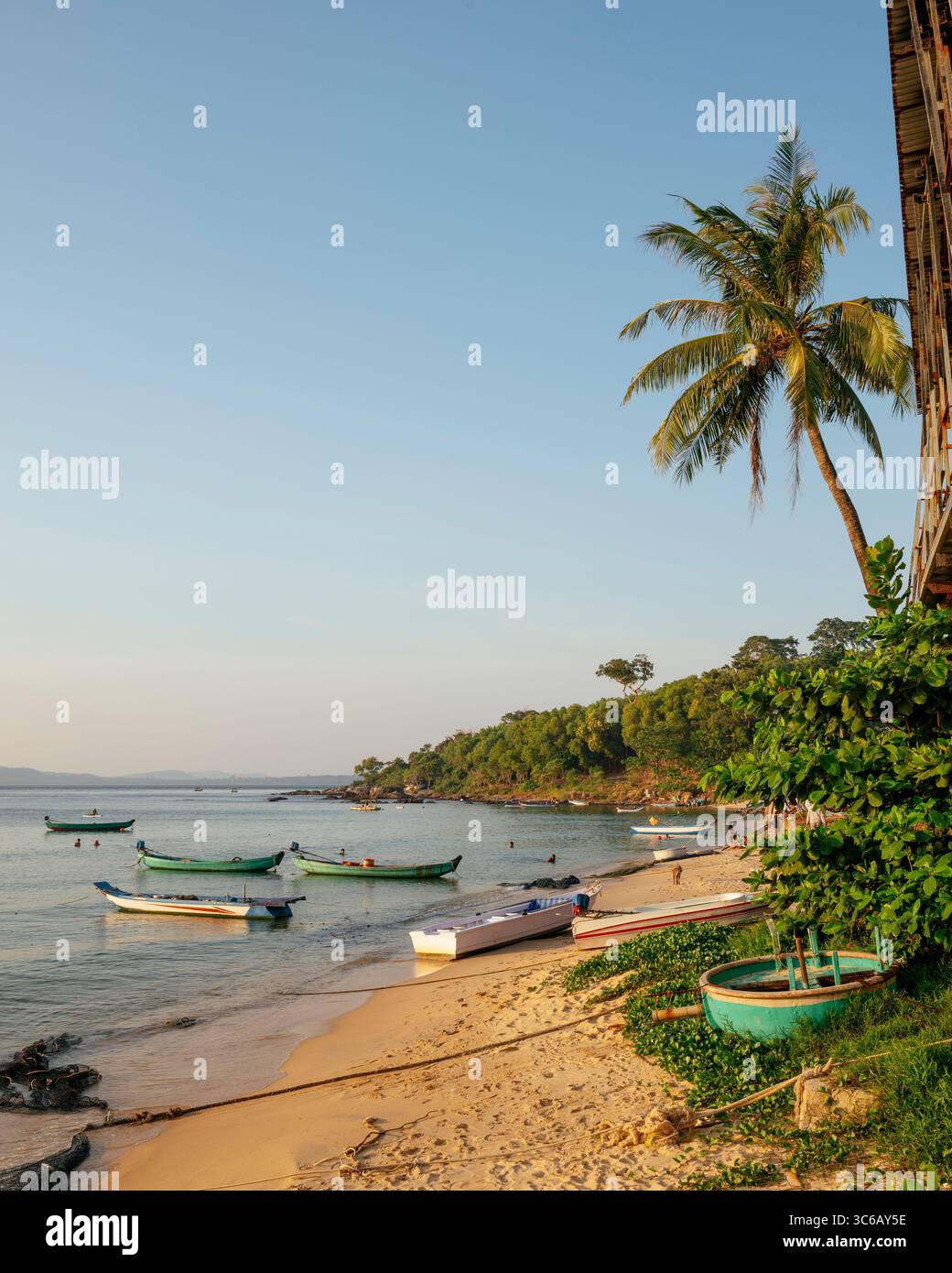 Gành Dãu Beach, Phu Quoc Island, Vietnam Stock Photo